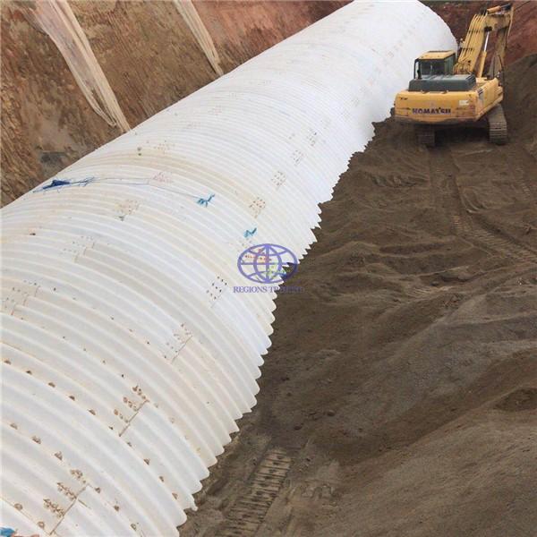 supply corrugated steel pipe to Bolivia